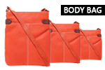 Leather body bags
